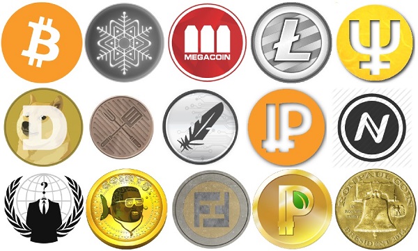 distintos tipos de criptomonedas que existen